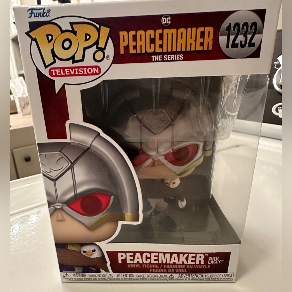 Funko Pop! Television DC Peacemaker W/Eagly. NWB. - Picture 3 of 5